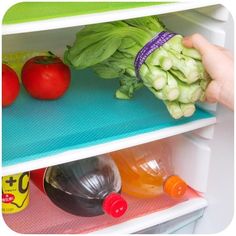 Washable fridge shelf mat | Waterproof clear mats |  shelf liners | Aesthetic shelf mats