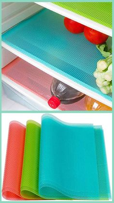 Washable fridge shelf mat | Waterproof clear mats |  shelf liners | Aesthetic shelf mats